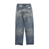 Sickö Chainstitch Denim (Washed Blue/Green)