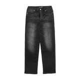 Sickö Chainstitch Denim (Washed Black/Olive)