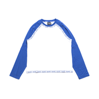 Raglan Tee (Blue/White)