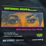 Sicko x Vertebrae x Creative Soundz Saturday Day Party T Shirt