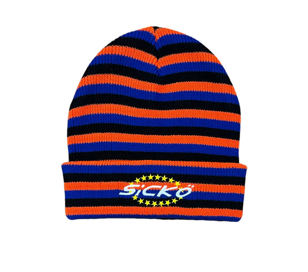 AFB x Sicko Orange/Blue Beanie