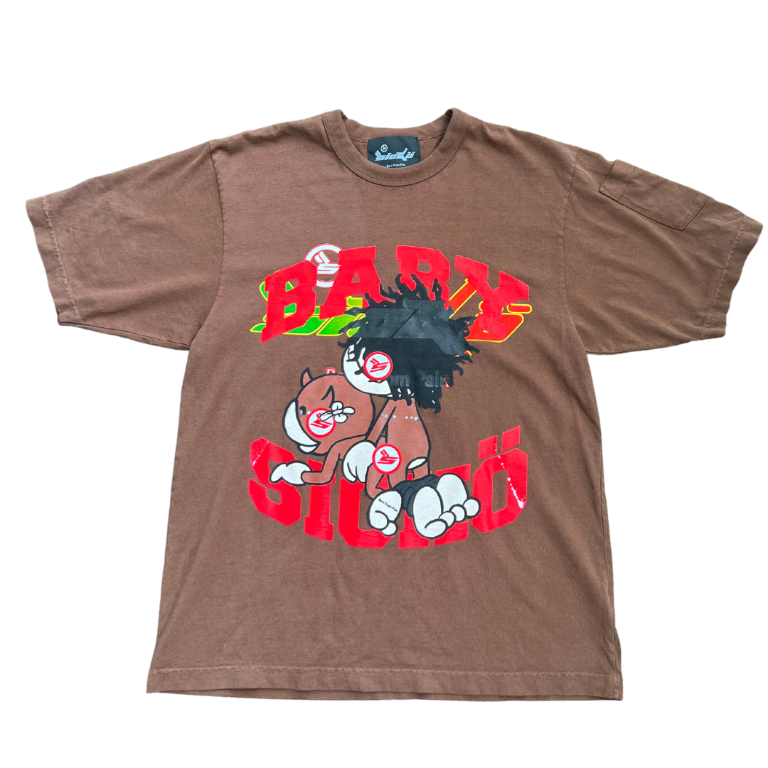 Brown Baby Sicko Double Logo print 1 of 1