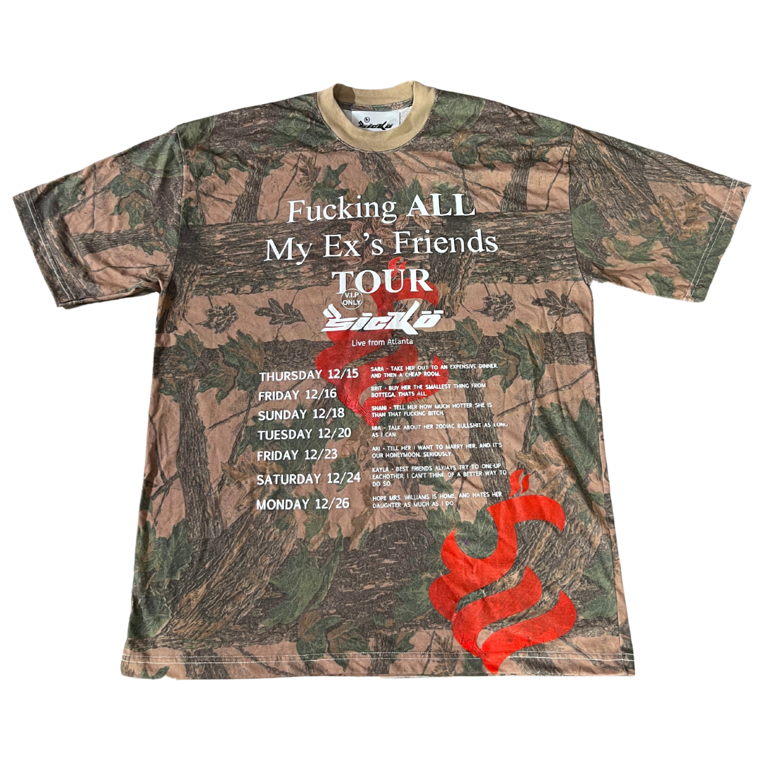 Camo Front and Back Sickowear Tee 1 of 1