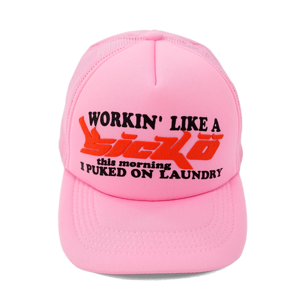 Sicko Laundry Trucker - Pink/Pink
