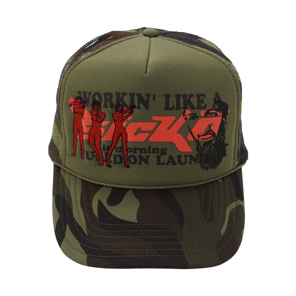 Sicko Rex Laundry Trucker 2 - Dark Camo